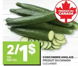 L'Intermarché CONCOMBRE ANGLAIS | CUCUMBER offer