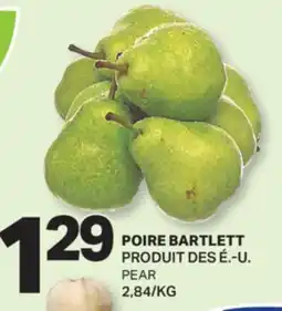 L'Intermarché POIRE BARTLETT | PEAR offer
