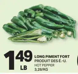 L'Intermarché LONG PIMENT FORT / HOT PEPPER offer