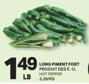 L'Intermarché LONG PIMENT FORT / HOT PEPPER offer