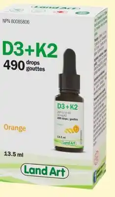 Avril vitamine D3 + K2 bio offer
