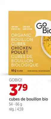Avril GOBIO! cubes de bouillon bio offer