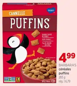 Avril céréales puffins offer