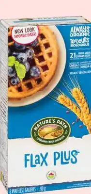 Avril NATURE'S PATH gaufres bios offer