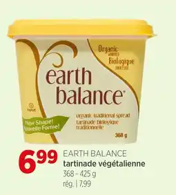 Avril EARTH BALANCE tartinade végétalienne offer
