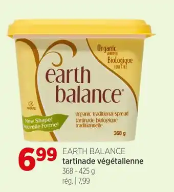 Avril EARTH BALANCE tartinade végétalienne offer