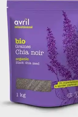 Avril Graines de chia bios offer