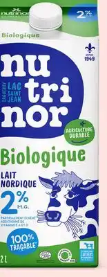 Avril Lait nordique bio 2% offer