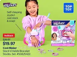 Walmart Cool maker stack'd heishi bracelet studio set offer