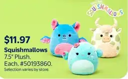Walmart Squishmallows 7.5" Plush offer