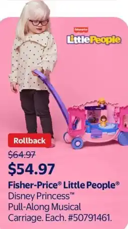Walmart Fisher-Price Little People offer