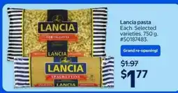 Walmart Lancia Pasta offer