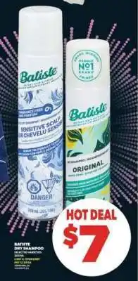 Real Canadian Superstore BATISTE DRY SHAMPOO offer