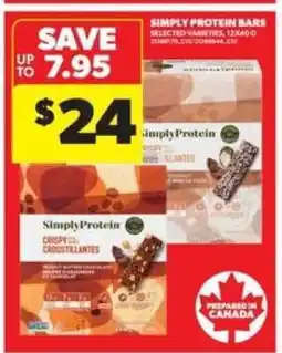 Real Canadian Superstore Simply Protein bars offer