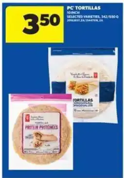 Real Canadian Superstore PC Tortillas offer