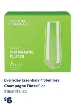 Real Canadian Superstore Everyday Essentials Stemless Champagne Flutes offer