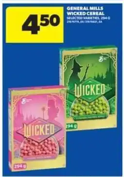 Real Canadian Superstore General Mills Wicked cereal offer