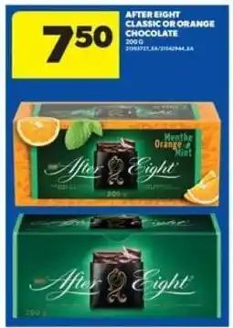 Real Canadian Superstore After Eight Classic or Orange Chocolate offer
