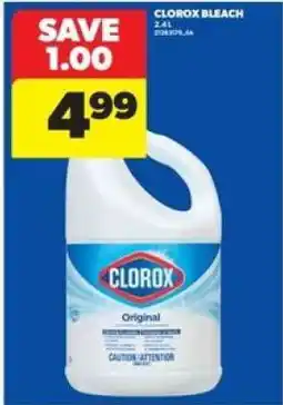 Real Canadian Superstore CLOROX BLEACH offer