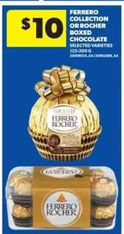 Real Canadian Superstore Ferrero Collection or Rocher Boxed Chocolate offer