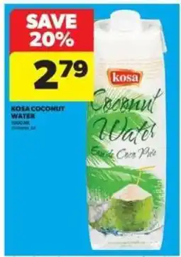 Real Canadian Superstore Kosa Coconut Water offer