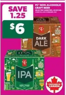 Real Canadian Superstore PC Non-Alcoholic Craft Beer offer