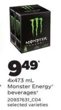 Real Canadian Superstore MONSTER Energy Beverages offer