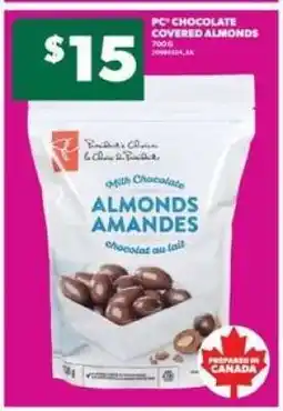 Real Canadian Superstore PC Chocolate Covered Almonds offer