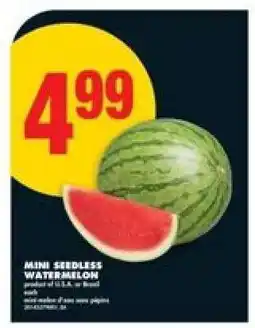 No Frills MINI SEEDLESS WATERMELON offer
