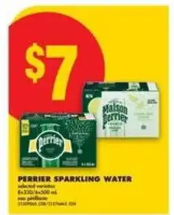 No Frills Perrier Sparkling Water offer