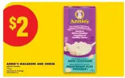No Frills Annie's Macaroni and Cheese offer