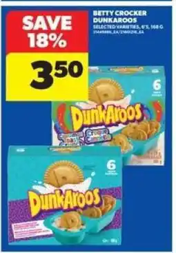 Real Canadian Superstore BETTY CROCKER DUNKAROOS offer
