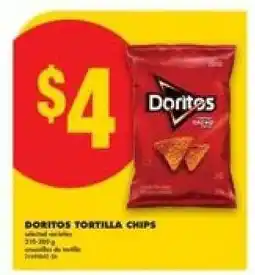 No Frills Doritos Tortilla Chips offer