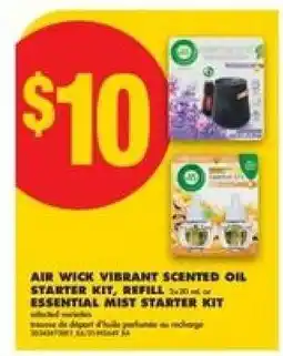 No Frills AIR WICK VIBRANT SCENTED OIL STARTER KIT, REFILL offer