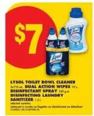 No Frills Lysol Toilet Bowl Cleaner offer