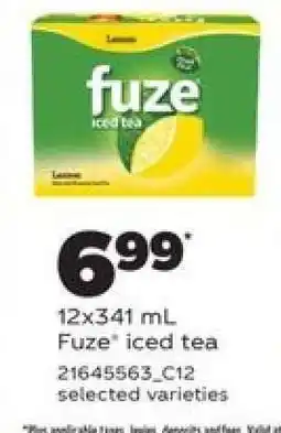 Real Canadian Superstore Fuze iced tea offer