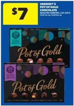 Real Canadian Superstore HERSHEY'S POT OF GOLD CHOCOLATE offer