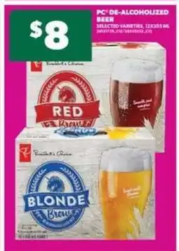 Real Canadian Superstore PC De-Alcoholized Beer offer