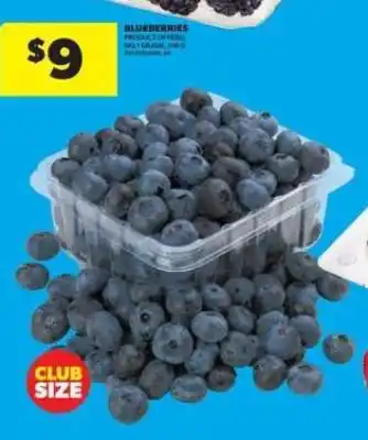 Real Canadian Superstore Blueberries offer