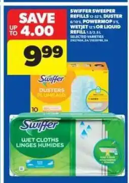 Real Canadian Superstore Swiffer Sweeper Refills offer