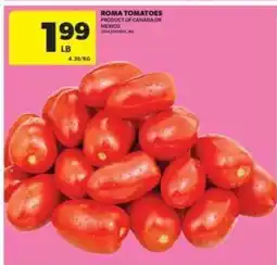 Real Canadian Superstore Roma Tomatoes offer