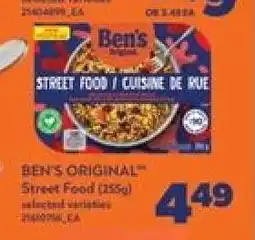 Real Canadian Superstore BEN'S ORIGINAL Street Food offer
