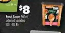 Real Canadian Superstore Fresh Sauce offer