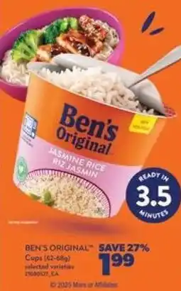 Real Canadian Superstore BEN'S ORIGINAL offer