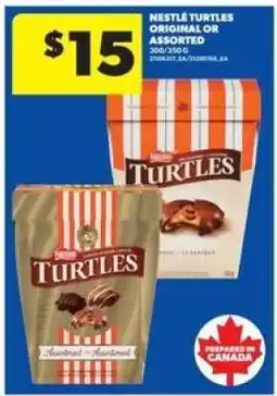Real Canadian Superstore NESTLÉ TURTLES ORIGINAL OR ASSORTED offer