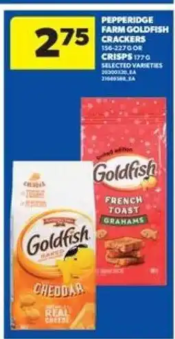 Real Canadian Superstore PEPPERIDGE FARM GOLDFISH CRACKERS offer