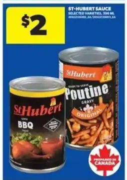 Real Canadian Superstore St-Hubert Sauce offer