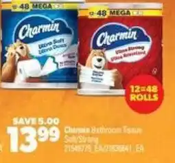 Real Canadian Superstore Charmin Bathroom Tissue offer