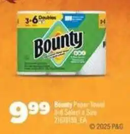 Real Canadian Superstore Bounty Paper Towel offer