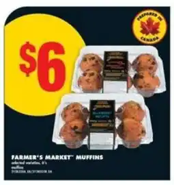 No Frills FARMER'S MARKET MUFFINS offer
